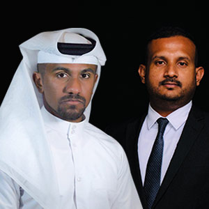 Abdulrahman Al Harib, Chief Executive Officer and Charith Jayasene, Chief Operation Officer, Al Harib Security Systems