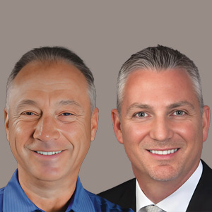 Brian Vincik, Senior Vice President of North America; William Madison, VP of Sales of North America, Exclusive Networks