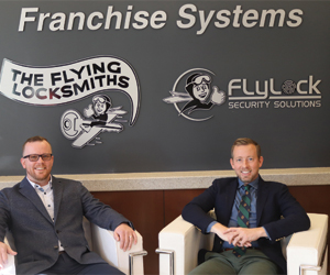 Brett McMenimon, Chief Operating Officer, and Barry McMenimon, Chief Business Development Officer, FlyLock Security Solutions