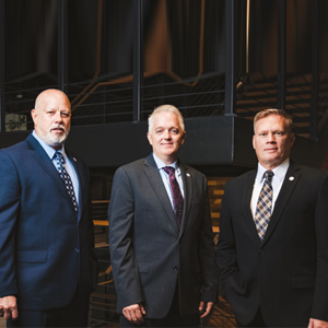 JD Spielman, Partner &  Sr. Investigator, Trent Forbes, Founding Partner and Digital  Forensics Lab Manager,  Daryl Parker,  President and  Founding Partner , Blackfish Intelligence 